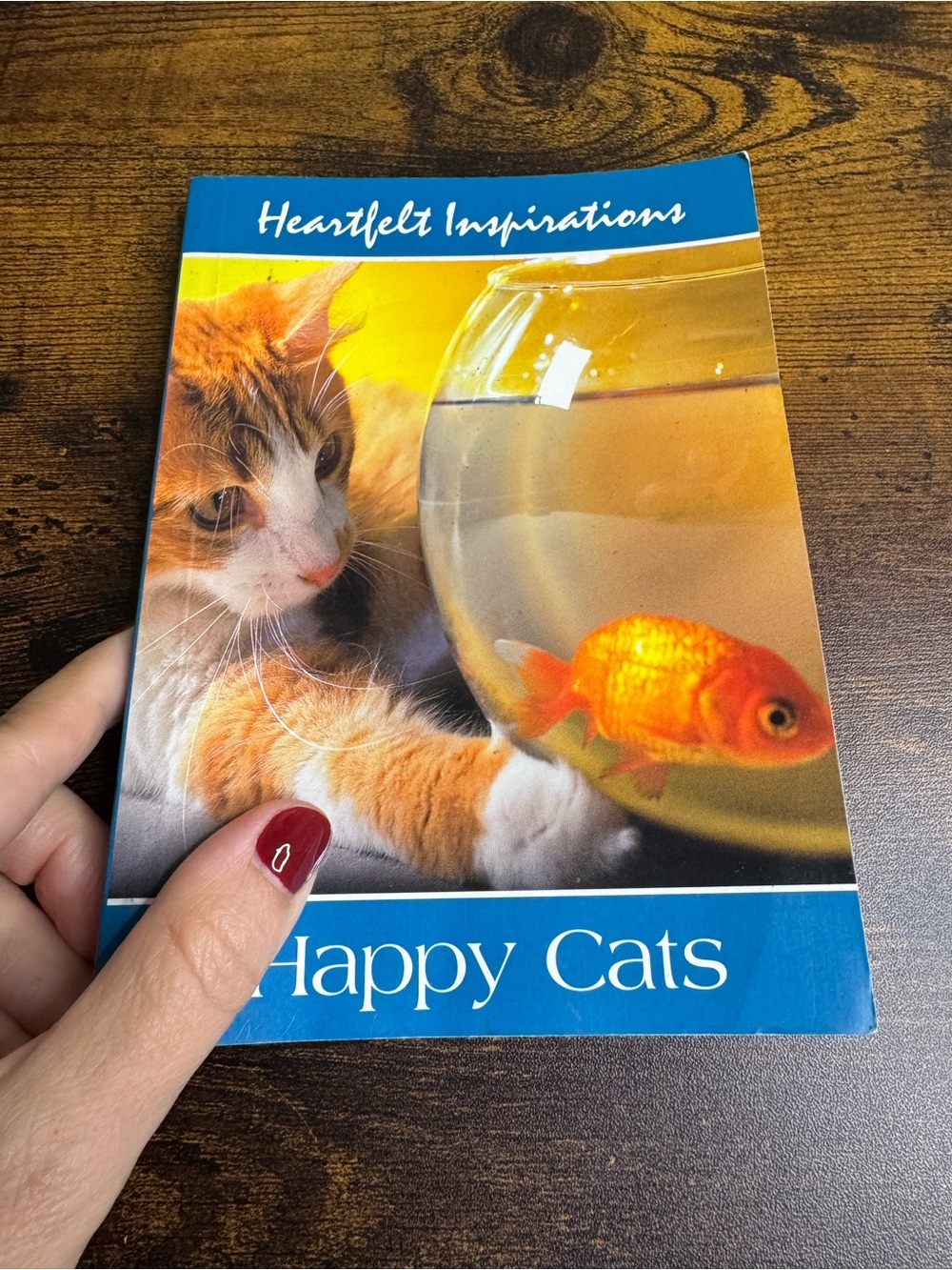 Happy Cats Heartfelt Inspirations Small Paperback Book